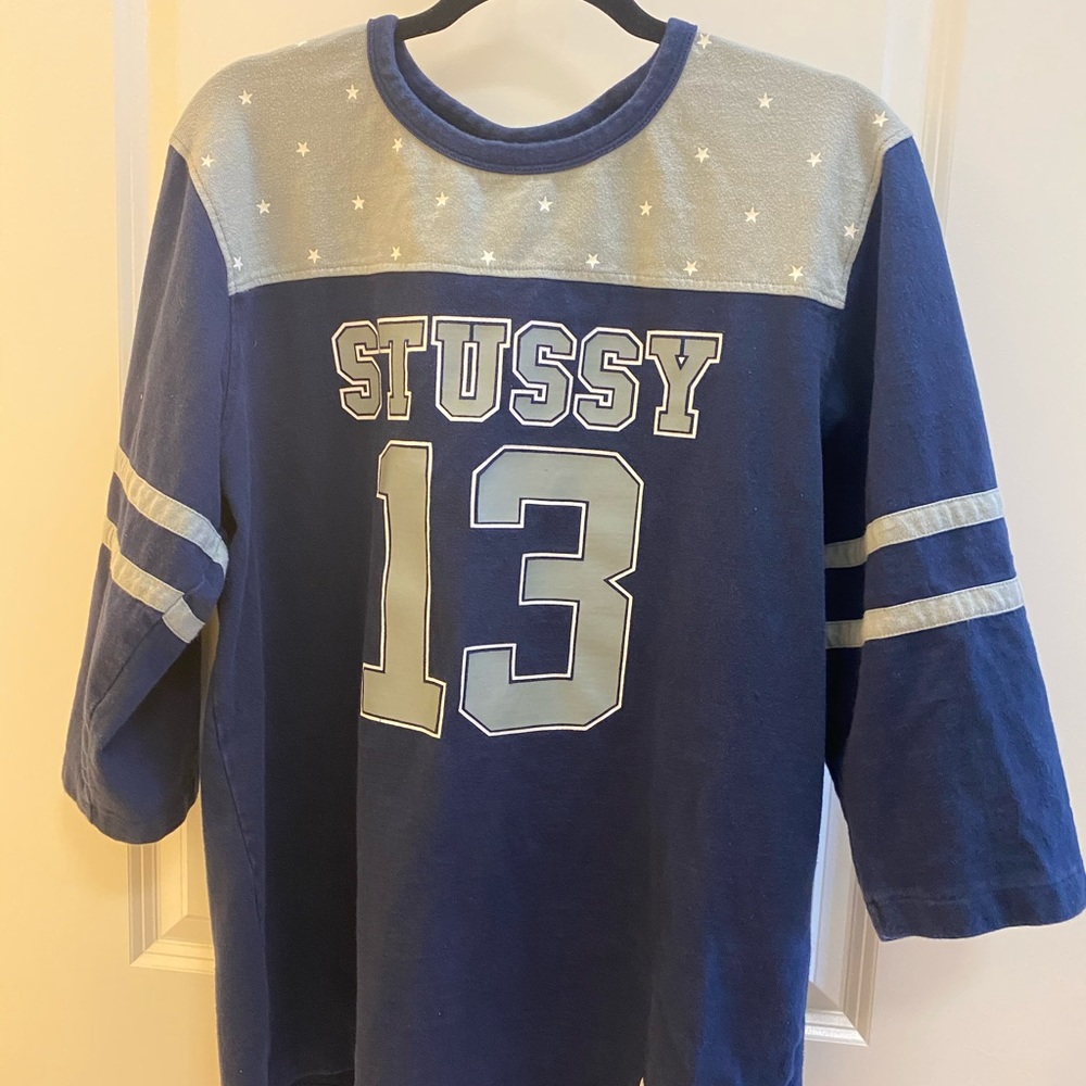 Stussy 3/4 Football Shirt